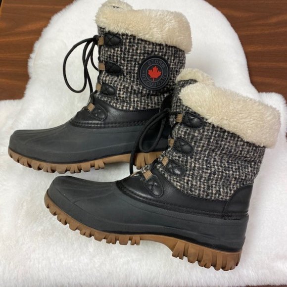 Women's Storm by Cougar Waterproof Lace-Up Boots - Cabin, size 9 - Picture 10 of 14